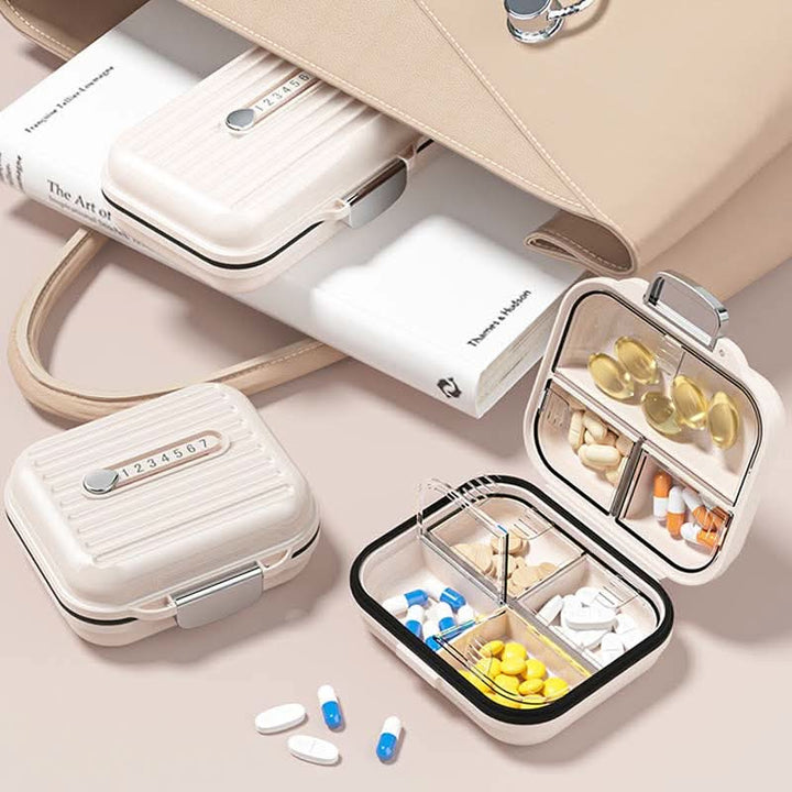 Kalsten | Portable Pill Organizer with 7 Compartments & Triple Seal