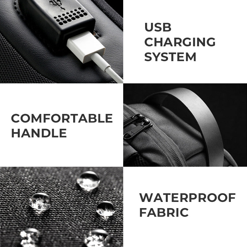 Noxord | Men's Anti-theft Messenger Bag
