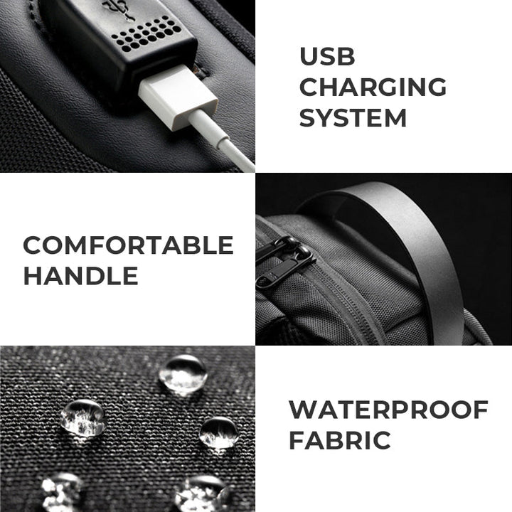 Noxord | Men's Anti-theft Messenger Bag
