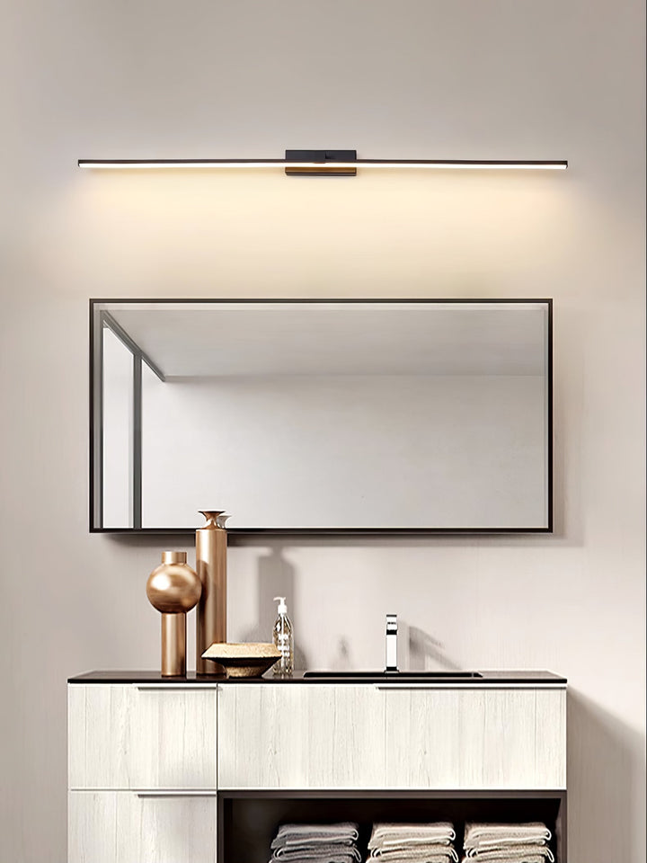 Metal Linear Mirror Lamp bracket Wall Light | Kalsten