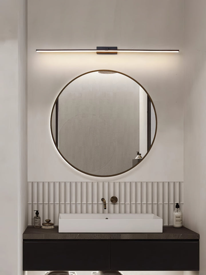 Metal Linear Mirror Lamp bracket Wall Light | Kalsten