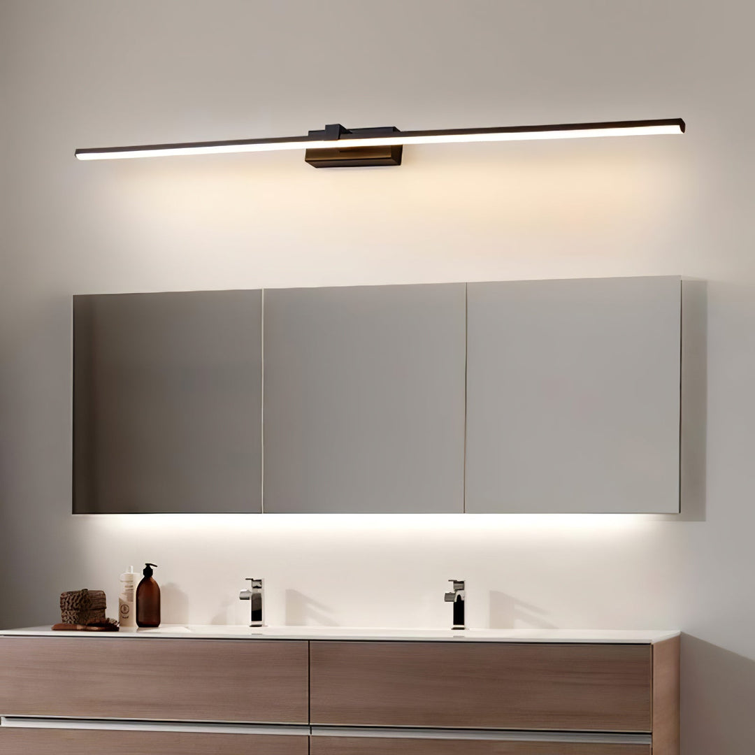 Metal Linear Mirror Lamp bracket Wall Light | Kalsten