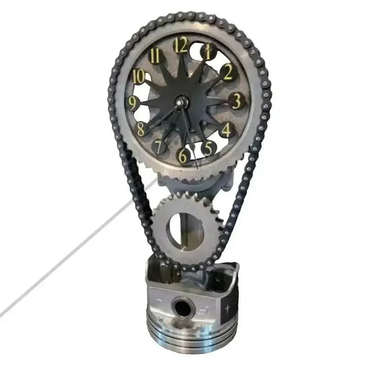 Kalsten | Watch chain with movement - Silent rotating table clock