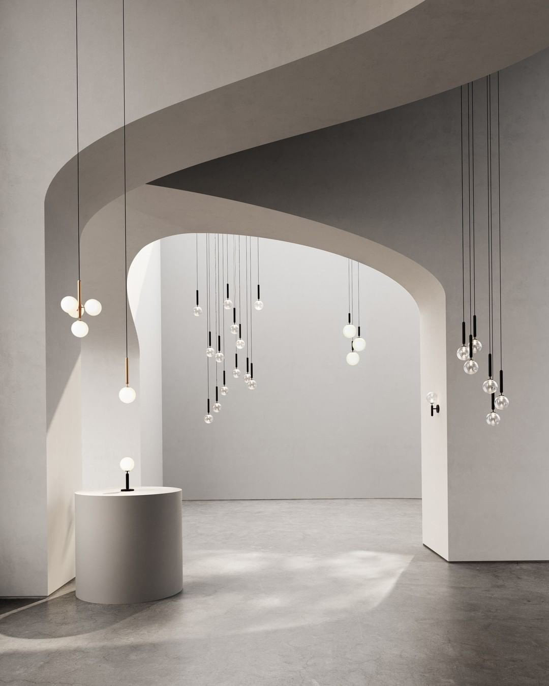 Scandiluxe Hanging light Pendant Lamp | Noxord