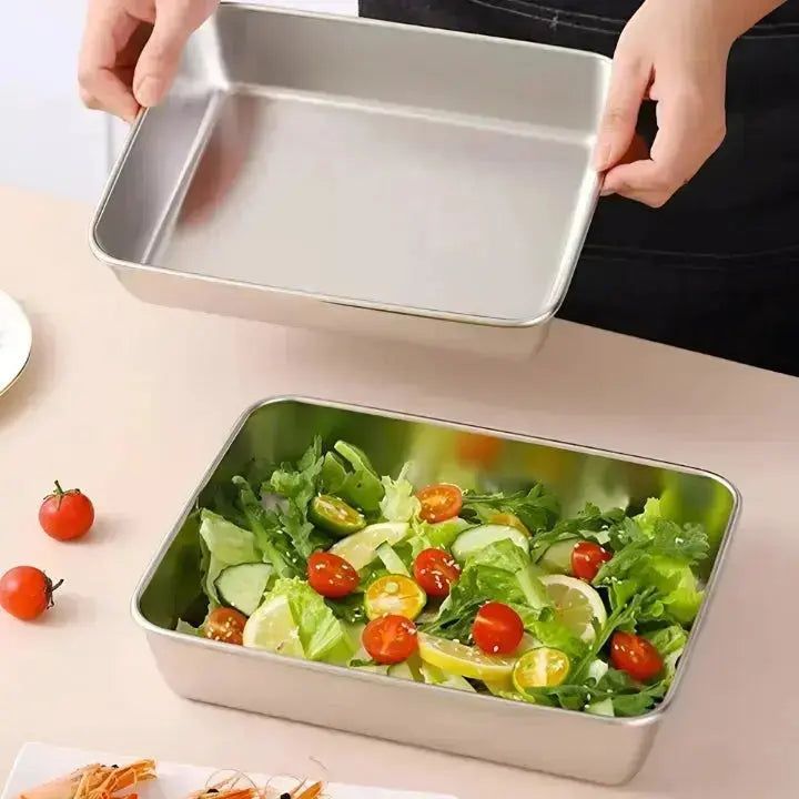 Noxord | Microwave-safe stainless steel containers with lid