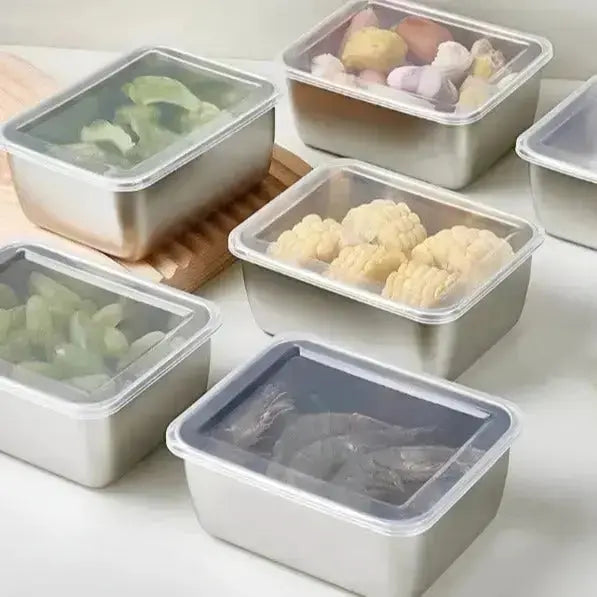 Noxord | Microwave-safe stainless steel containers with lid