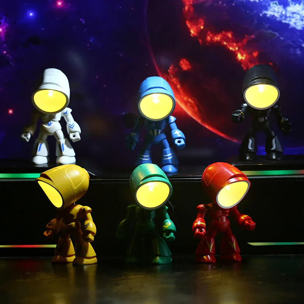Cute Robot Table Lamp – Creative LED Light for Children's Room and Desk | Noxord