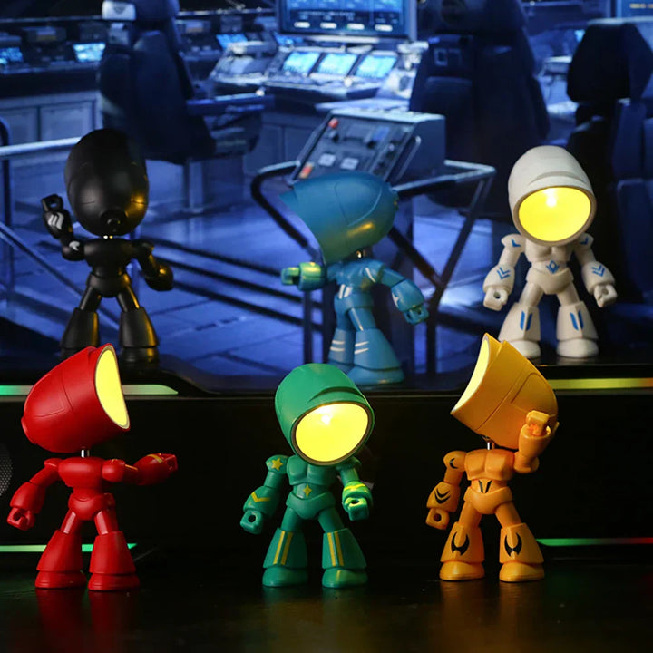 Cute Robot Table Lamp – Creative LED Light for Children's Room and Desk | Noxord