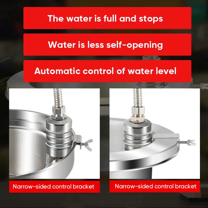 Kalsten | Mini-float-valve made of stainless steel – Automatic water level control