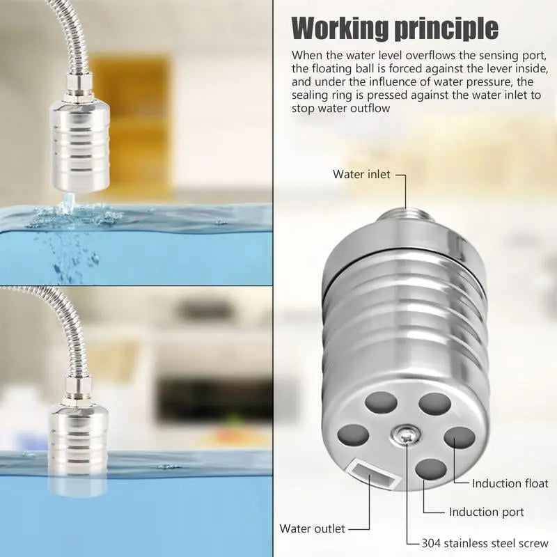 Kalsten | Mini-float-valve made of stainless steel – Automatic water level control