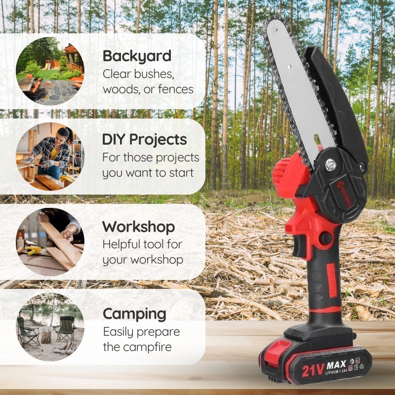 Noxord | Mini Upgraded Cordless Chainsaw