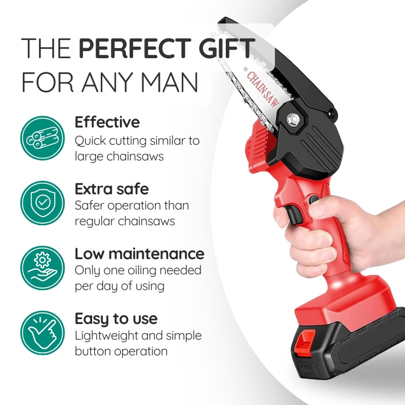 Noxord | Mini Upgraded Cordless Chainsaw
