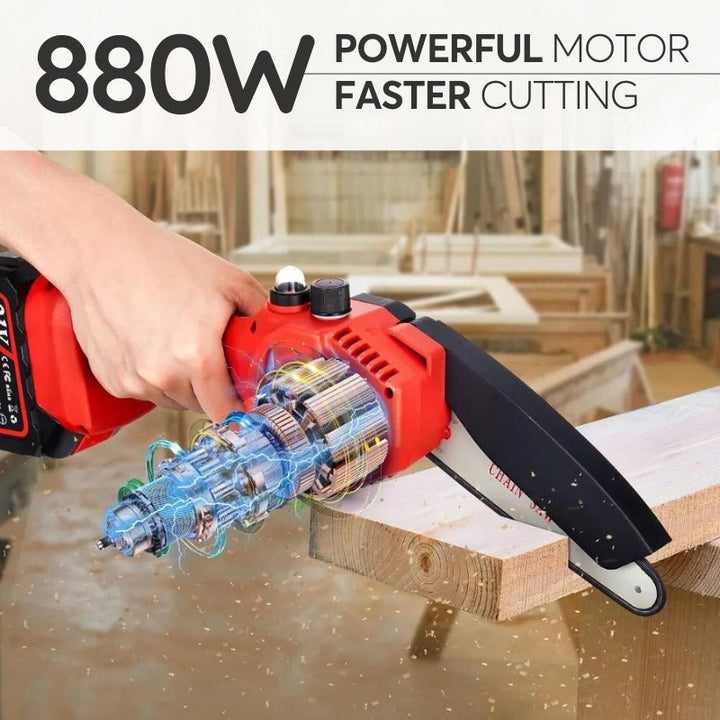 Noxord | Mini Upgraded Cordless Chainsaw