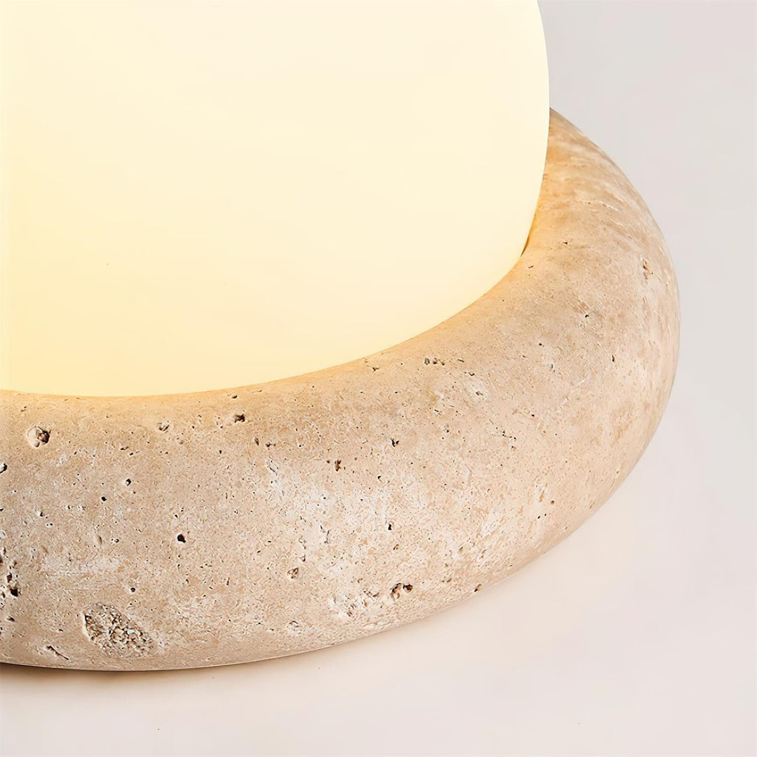 Travertine Table Lamp | Noxord