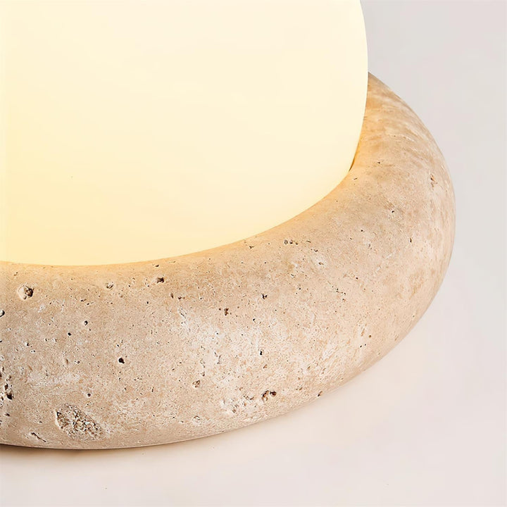 Travertine Table Lamp | Noxord
