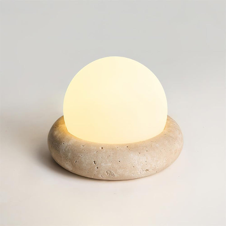 Travertine Table Lamp | Noxord