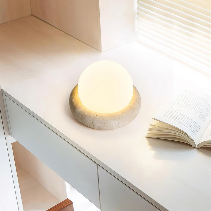 Travertine Table Lamp | Noxord