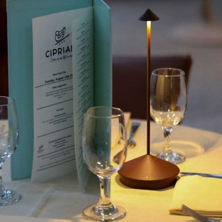 Wireless Rechargeable Table Lamp – Dimmable