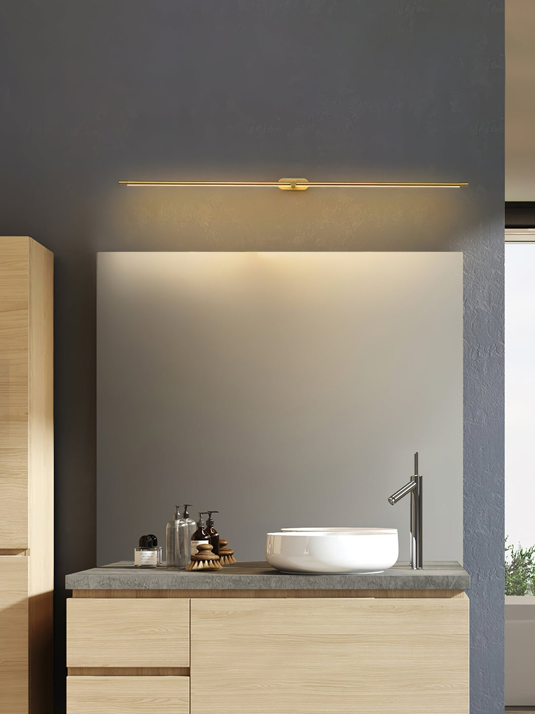 Minimalist Linear Plug-in Wall light Wall Lamp | Kalsten