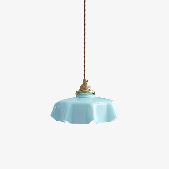 French Flower Droplight Pendant Swag Light | Noxord