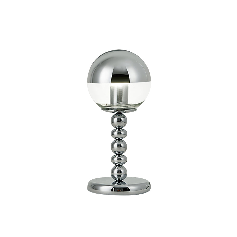MirrorGlow – Minimalist Chrome Table Lamp | Noxord