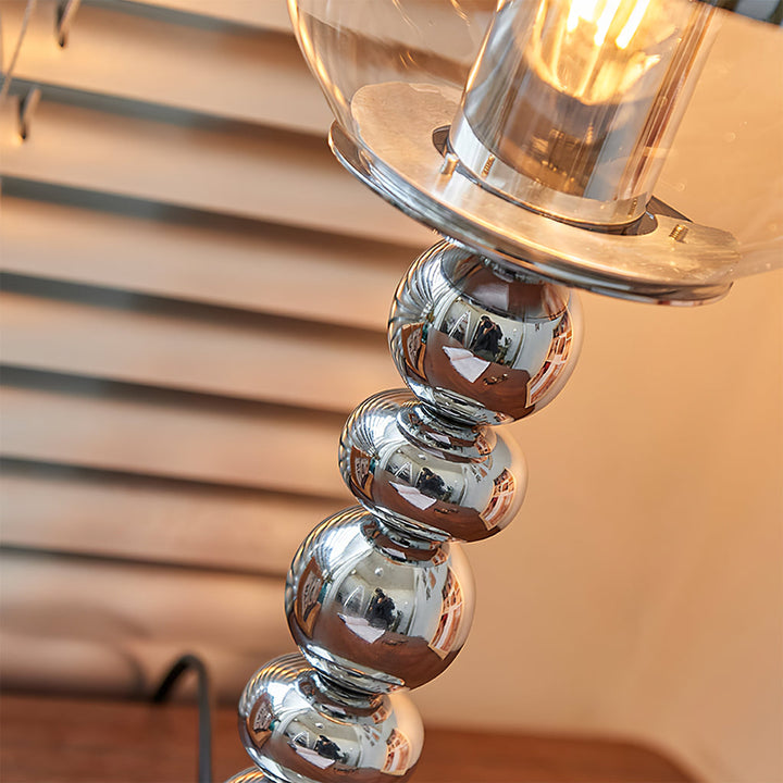 MirrorGlow – Minimalist Chrome Table Lamp | Noxord