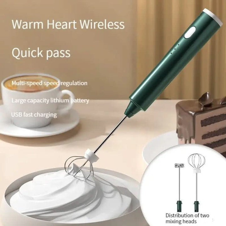 Kalsten | Powerful Mini Hand Mixer for Kitchen and Coffee