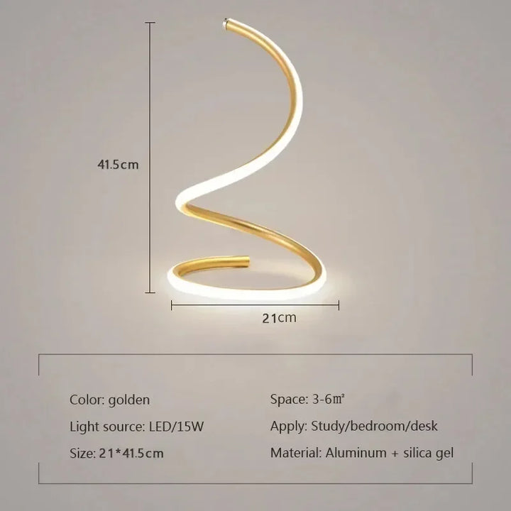 Minimalist LED Table Lamp with Adjustable Shade - Stylish Lighting for Home Kalsten