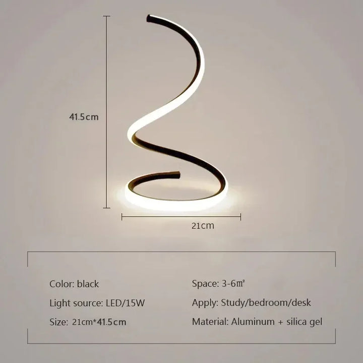 Minimalist LED Table Lamp with Adjustable Shade - Stylish Lighting for Home Kalsten