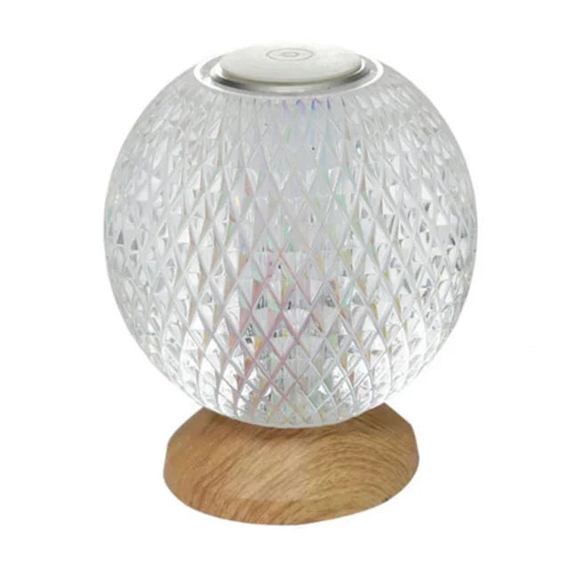 Chic Crystal Table Lamp – Wireless Luxury Lighting Noxord