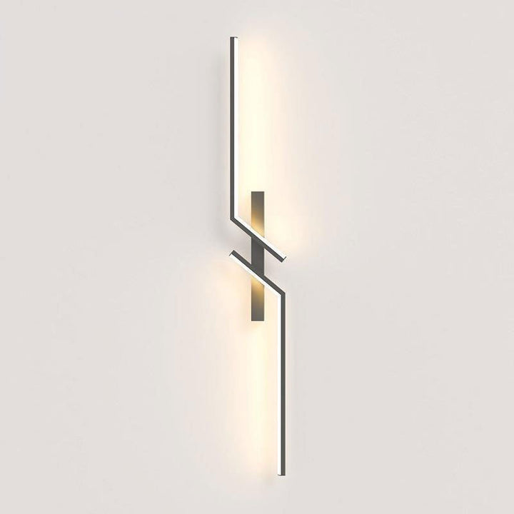 Striped LED Wall Lamp – Modern 3-Color Dimmable Design