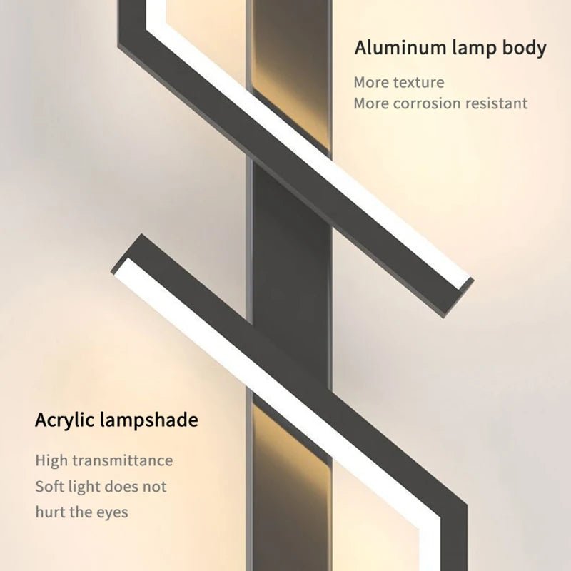 Kalsten | Creative LED wall lamp with stripe design | Modern design