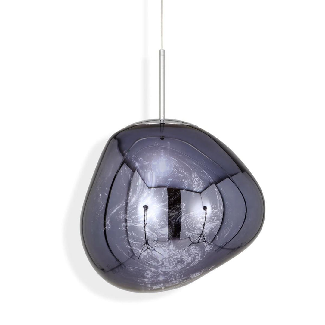 Modern Lava Pendant Lamp 7 in Copper Chrome Gold Ceiling Dining Lighting Mirror Effect Hanging Fixture | Kalsten
