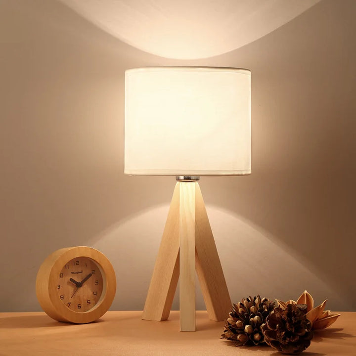 EcoLight – Wooden table lamp with modern design | Kalsten