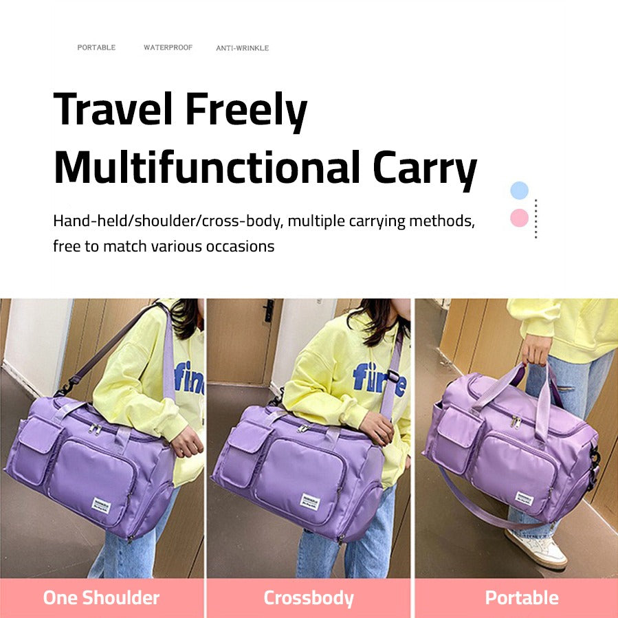 Travique Waterproof Sports and Travel Bag with Multiple Pockets | Kalsten
