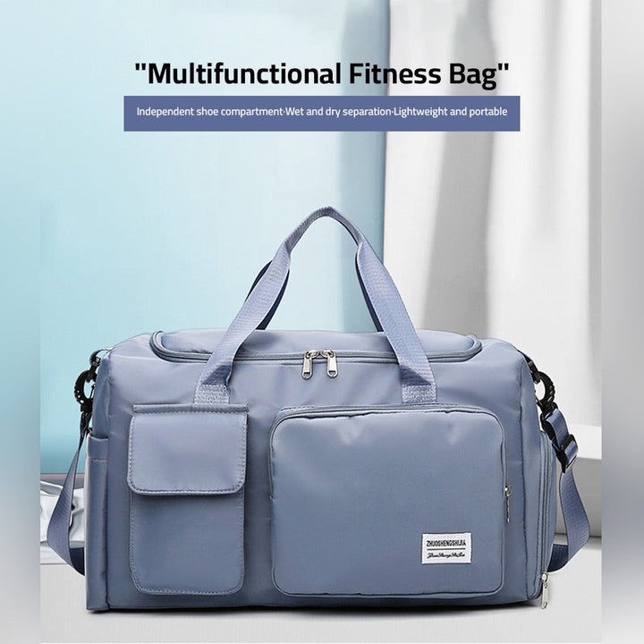Kalsten | Multi-Pocket Travel Bag, Sports and Gym Duffle with Separate Shoe Compartment