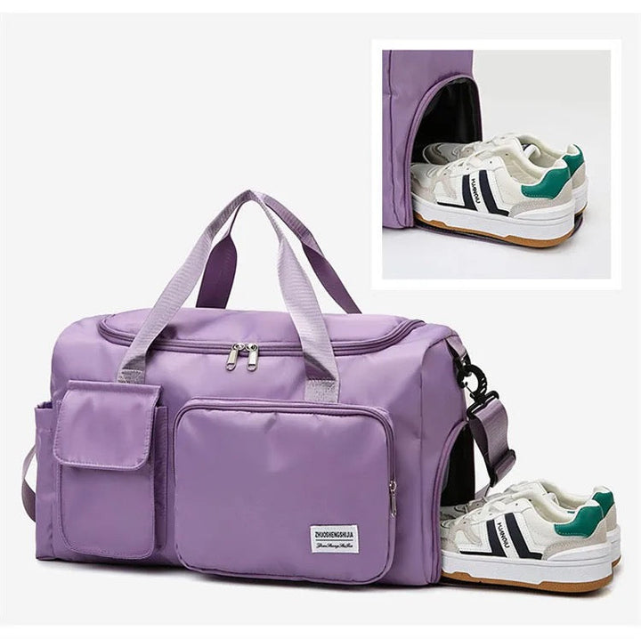 Kalsten | Multi-Pocket Travel Bag, Sports and Gym Duffle with Separate Shoe Compartment