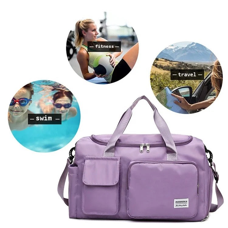 Travique Waterproof Sports and Travel Bag with Multiple Pockets | Kalsten