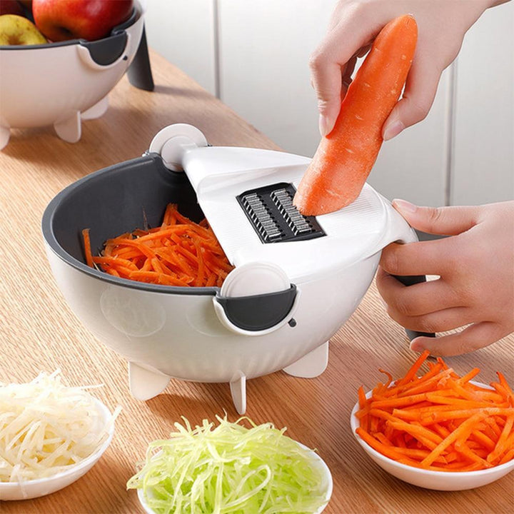 Cut N' Drain Veggie Slicing Bowl | Kalsten