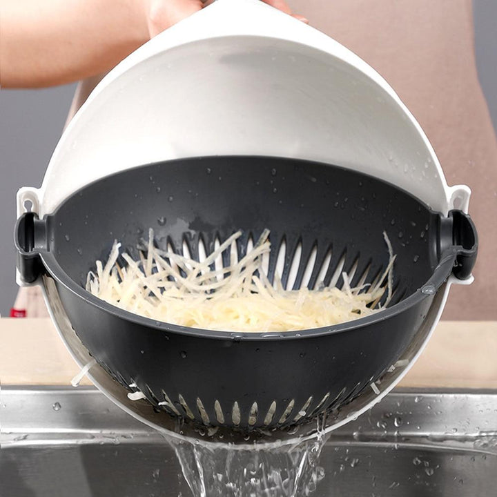 Cut N' Drain Veggie Slicing Bowl | Kalsten