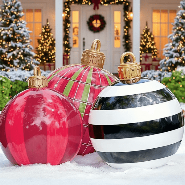 Large Indoor & Outdoor Christmas Baubles