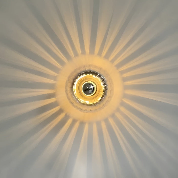 ScandiElegance Wall Lamp – Modern Glass Lighting with Bauhaus Charm Noxord