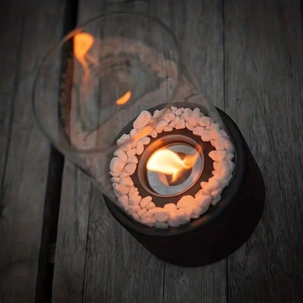 Classic Oil Lamp with Open Flame - Lumora | Kalsten