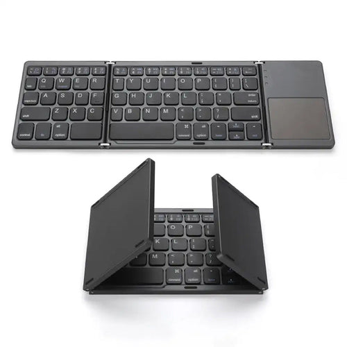 Foldable Bluetooth Keyboard with Touchpad
