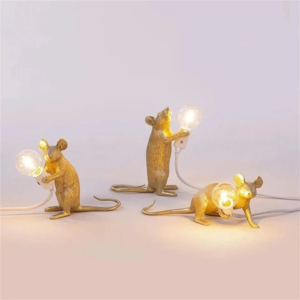 Curious Explorer | Playful Table Lamp Mouse Design | Kalsten