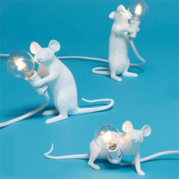 Curious Explorer | Playful Table Lamp Mouse Design | Kalsten