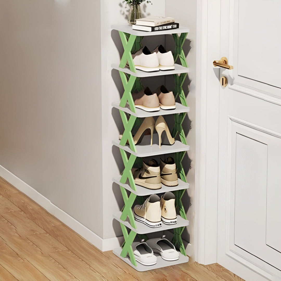 Multifunctional and Foldable Shoe Rack - SpaceSaver | Kalsten