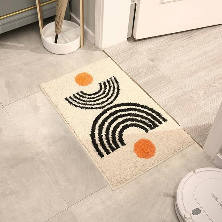 Non-Slip Bath Mat, Ultra-Soft Microfiber, Quick-Drying