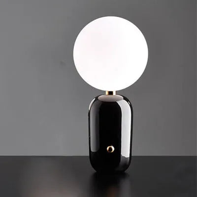 Scandinavian Luxury Table Lamp: WinterGlo Lighting with Style Noxord