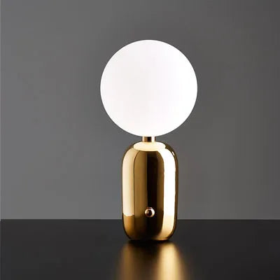 Scandinavian Luxury Table Lamp: WinterGlo Lighting with Style Noxord